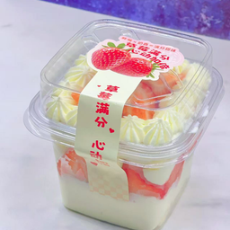 草莓麻薯蛋糕盒子