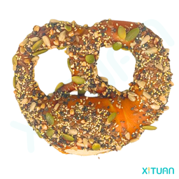 mix nut pretzel bread